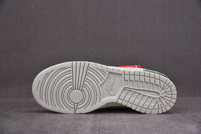 o-w x dunk low “33 of 50” dj0950-118