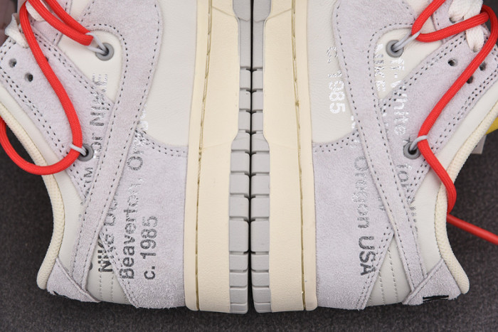 o-w x dunk low “33 of 50” dj0950-118