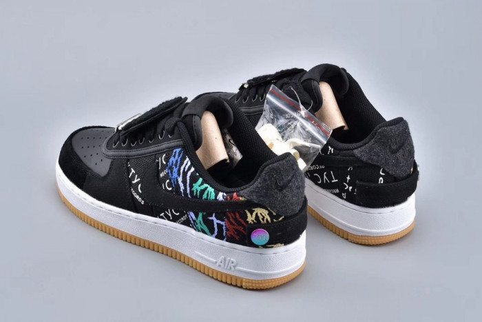 travis scott x nike air force 1 astroworld black cn2405 901