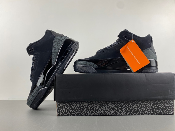 Air Jordan 3 “Black Cat”-CT8532-001