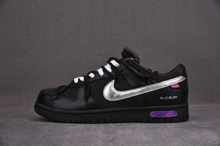 o-w x dunk low “50 of 50” dm1602-001