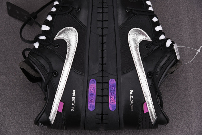 o-w x dunk low “50 of 50” dm1602-001