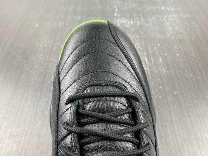 air jordan 12 black/green