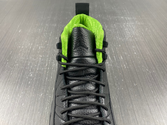 air jordan 12 black/green