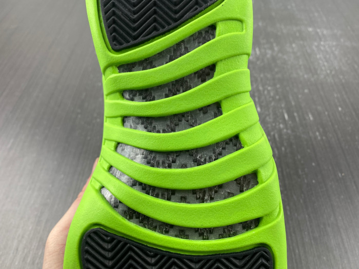 air jordan 12 black/green