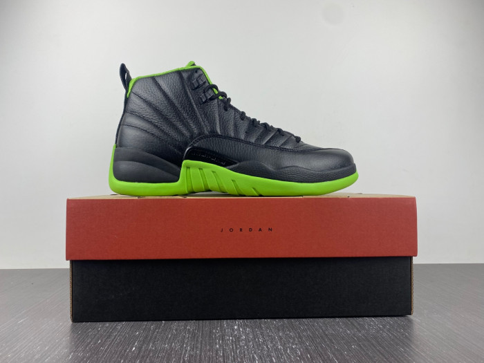 air jordan 12 black/green