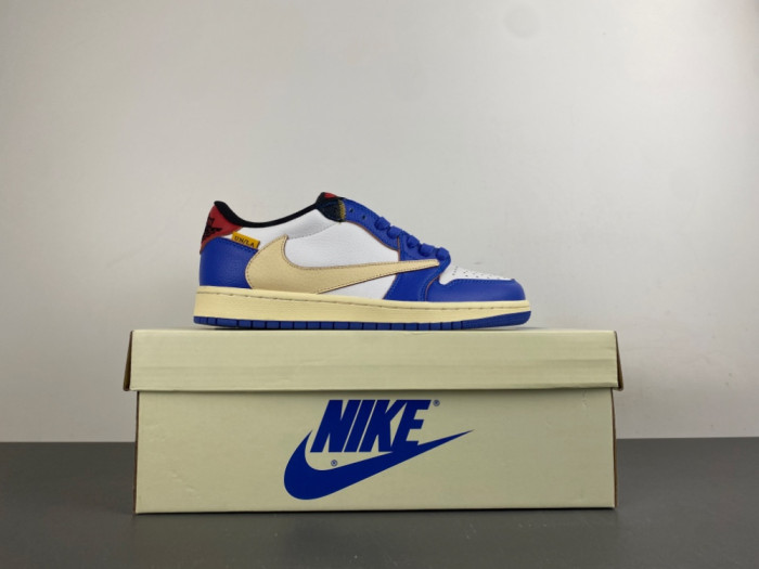 Travis Scott x Air Jordan 1 Low “Olive”-DM7866-200