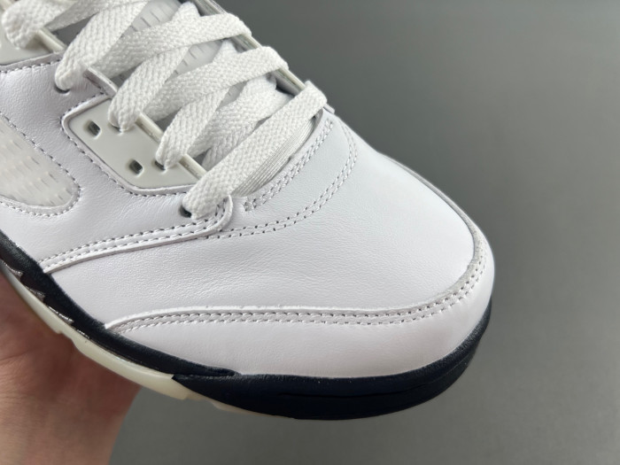 Air Jordan 5 Retro "White and Black"-DD0587-110