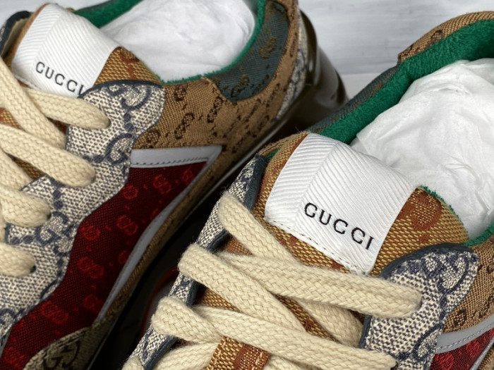 g**i rhyton vintage trainer sneaker 576969 drw00 9522