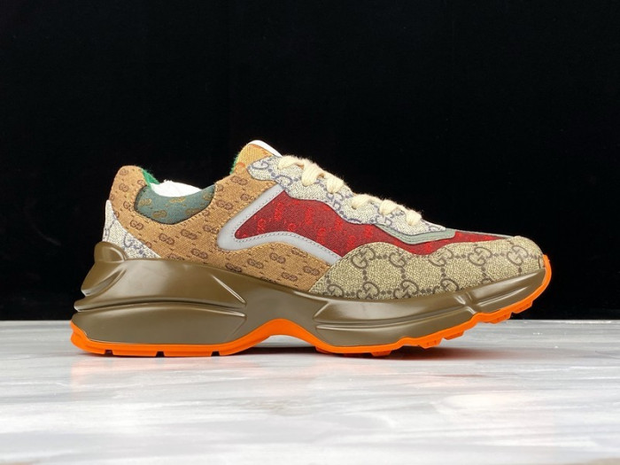 g**i rhyton vintage trainer sneaker 576969 drw00 9522