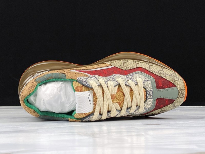 g**i rhyton vintage trainer sneaker 576969 drw00 9522