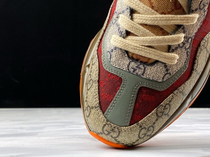 g**i rhyton vintage trainer sneaker 576969 drw00 9522