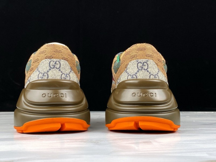 g**i rhyton vintage trainer sneaker 576969 drw00 9522