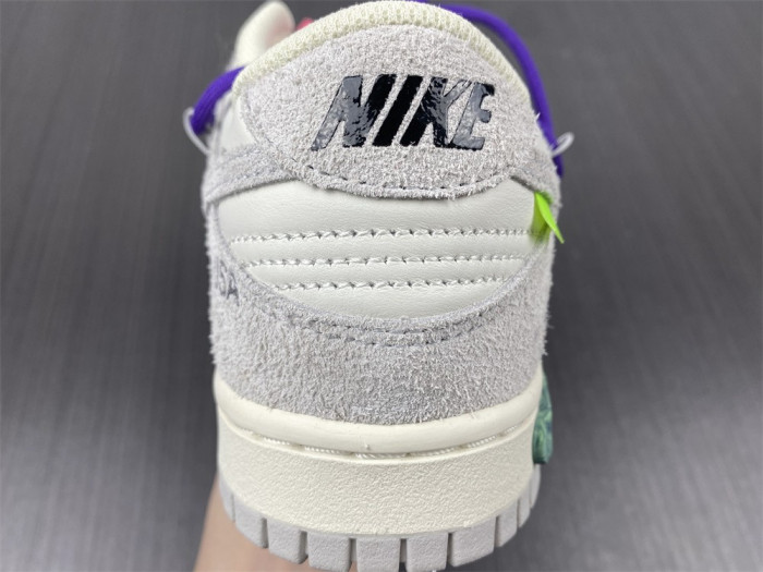 nike dunk low off-white lot 15- dj0950-101