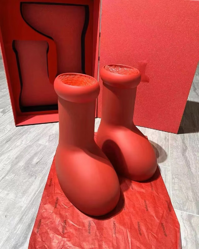 MSCHF BIG RED BOOTS