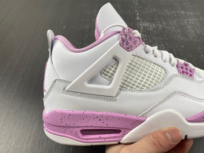 air jordan 4 white and pink