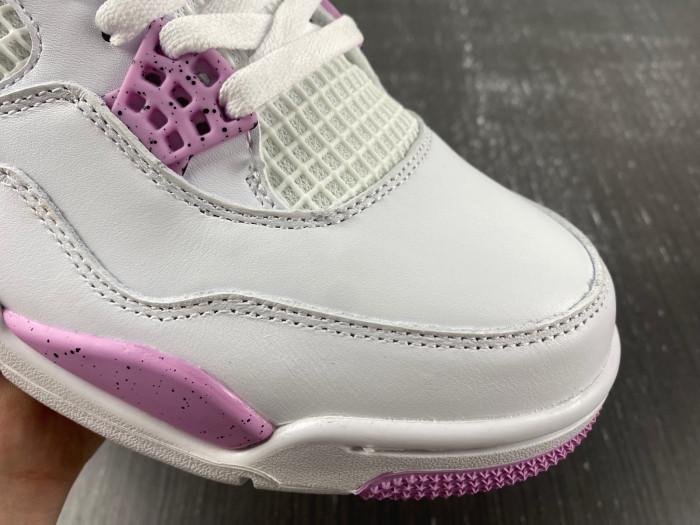 air jordan 4 white and pink
