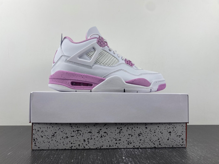 air jordan 4 white and pink