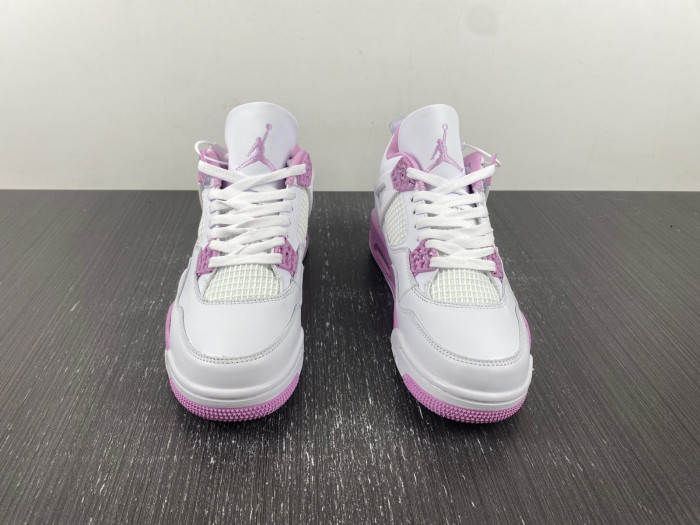 air jordan 4 white and pink