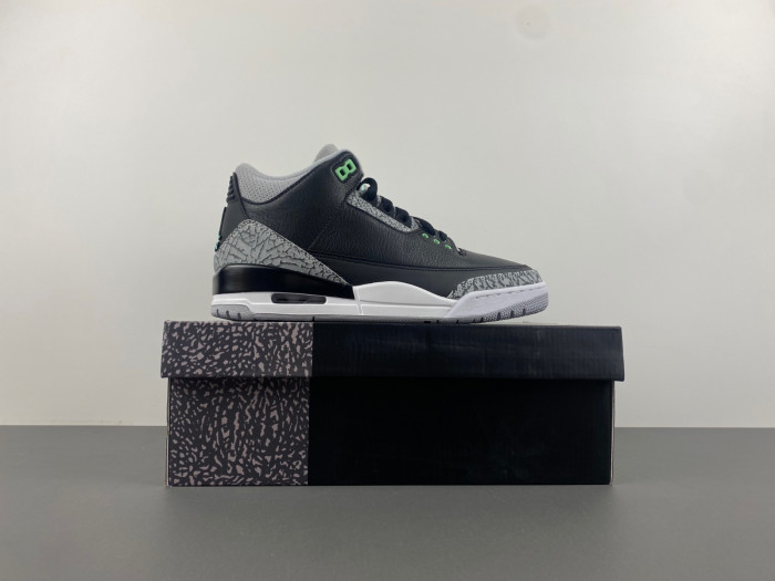 jordan 3 retro green glow-ct8532-031