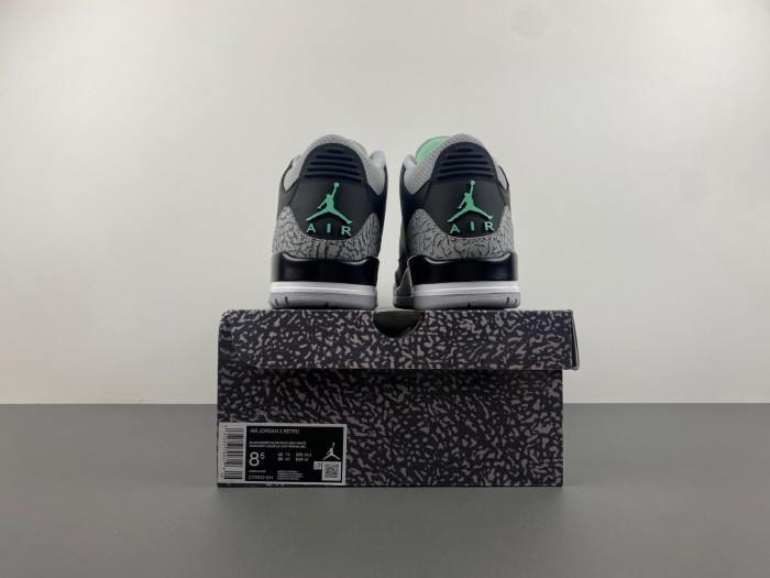 jordan 3 retro green glow-ct8532-031