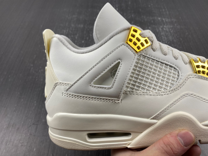 air jordan 4 “metallic gold”-aq9129-170