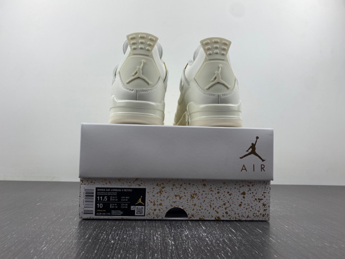 air jordan 4 “metallic gold”-aq9129-170