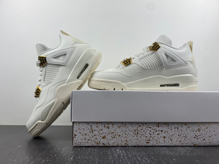 air jordan 4 “metallic gold”-aq9129-170