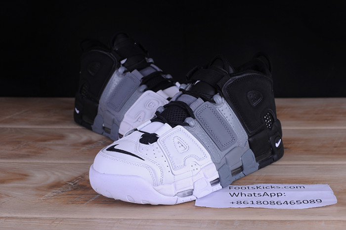 nike air more uptempo “tri-color” black-grey-white 921948-002