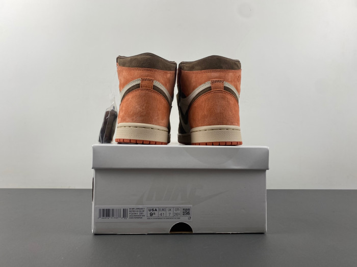 Air Jordan 1 High OG WMNS “Dusted Clay”-FQ2941-200