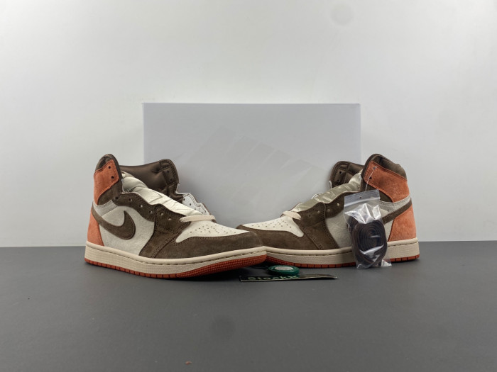 Air Jordan 1 High OG WMNS “Dusted Clay”-FQ2941-200