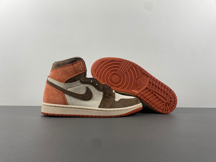 Air Jordan 1 High OG WMNS “Dusted Clay”-FQ2941-200