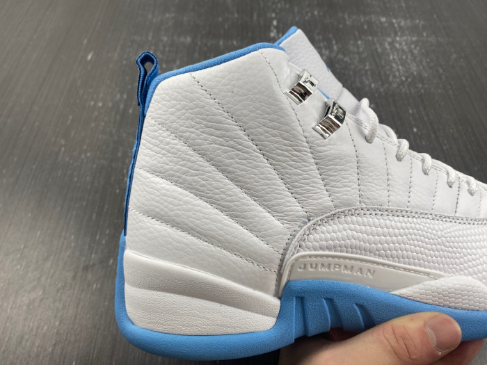 jordan 12 retro white university blue-308243-14