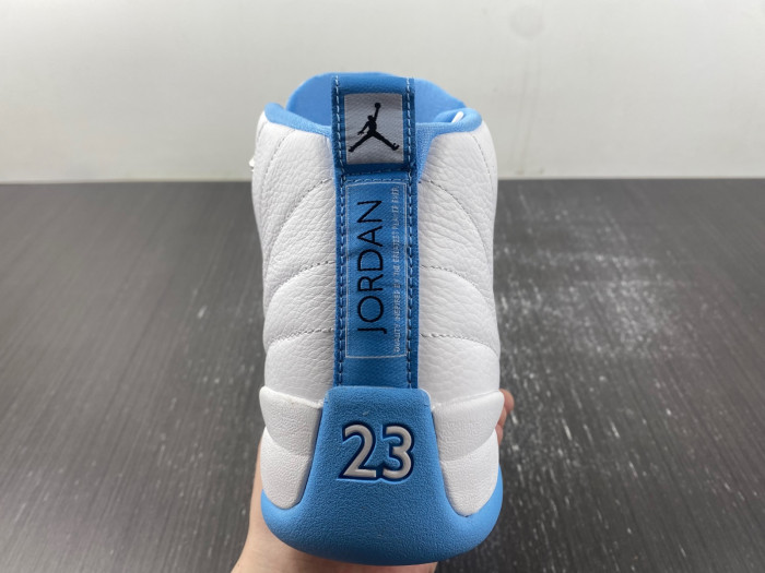 jordan 12 retro white university blue-308243-14