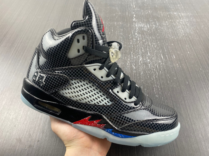 jordan 5 retro unc black clear