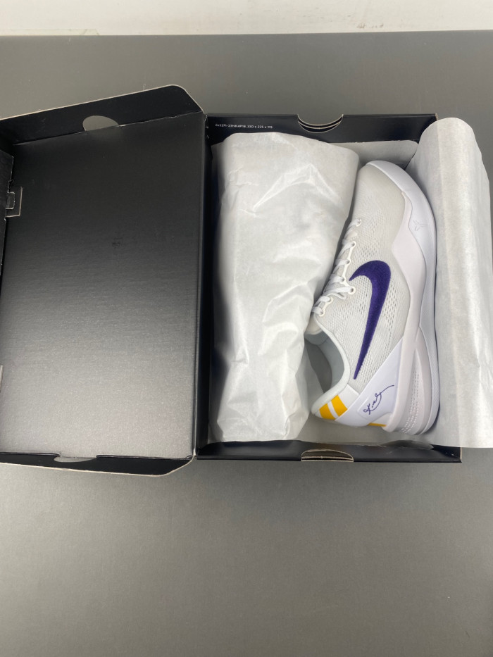Nike Kobe 8 Protro “Lakers Home”-HF9550-100