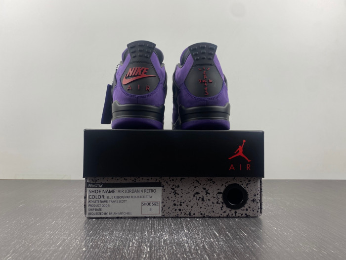 air jordan 4 purple