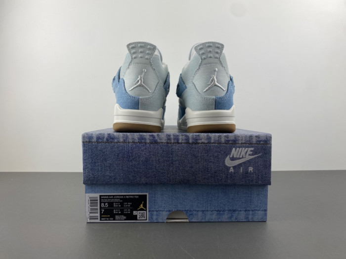 Air Jordan 4 Denim "Worn Blue”-IB6716-100