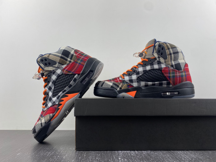 jordan 5 retro plaid (gs)-fd4814-008