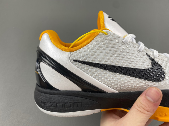 kobe 6 protro playoff pack white del sol-cw2190-100