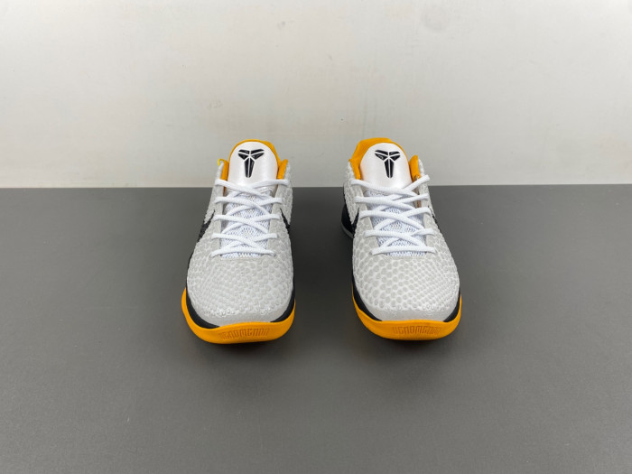 kobe 6 protro playoff pack white del sol-cw2190-100