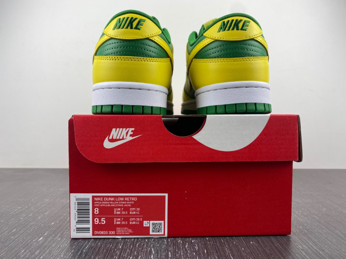 nike dunk low reverse brazil-dv0833-300