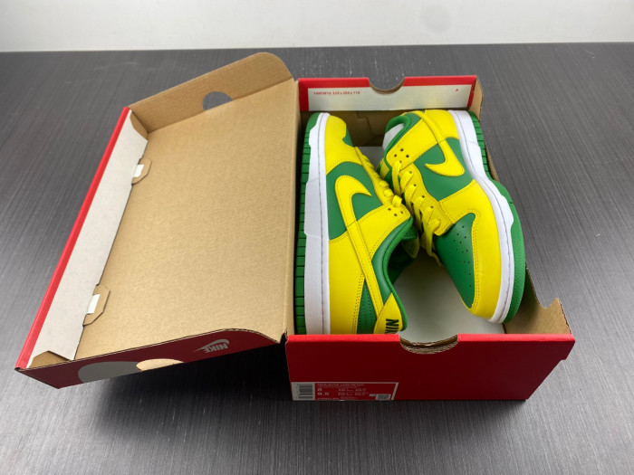 nike dunk low reverse brazil-dv0833-300
