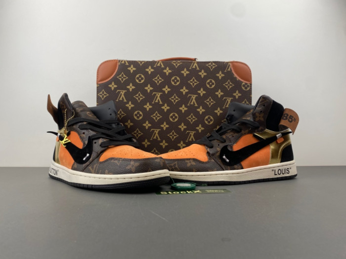 OFF-WHITE x Air Jordan 1 LV-554724-555