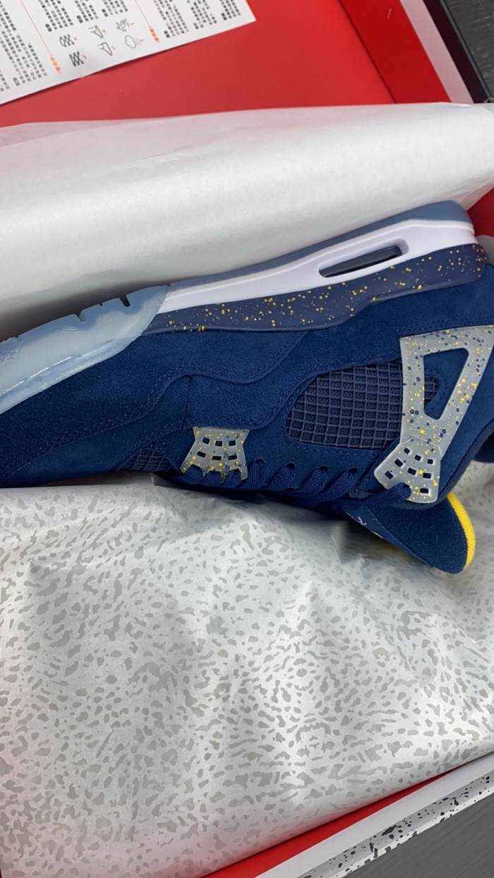 jordan 4 retro michigan (pe)-aj4-1036660